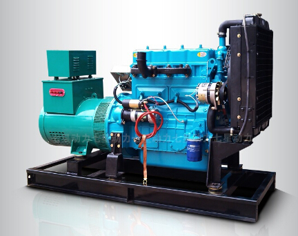 乐东上柴30kw大型柴油发二手电机组_COPY